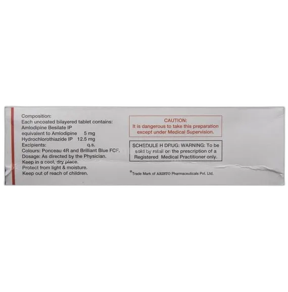 amlosafe h tablet 10's